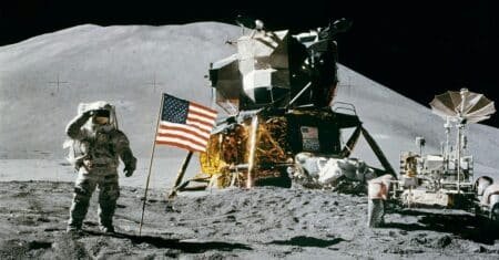 Quantas vezes o homem pisou na Lua?