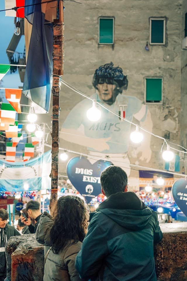 maradona em nápoles